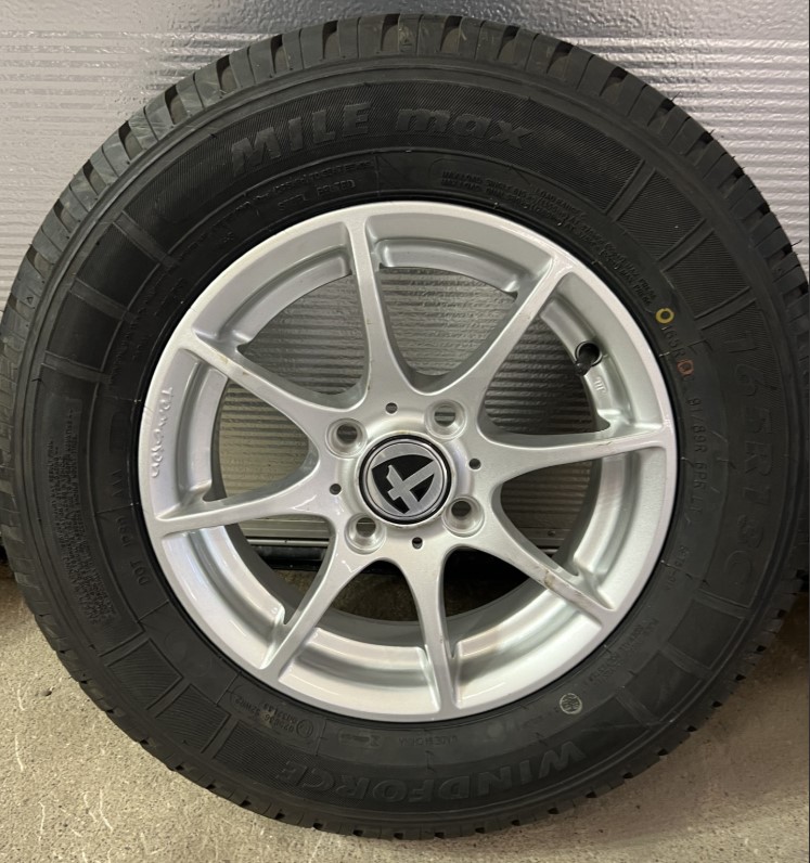 Kitkarengas /aluvanne 165x13C" jako 4x100